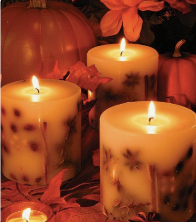 Autumn Candle Pouring Workshop - Tuesday 24th October 2023