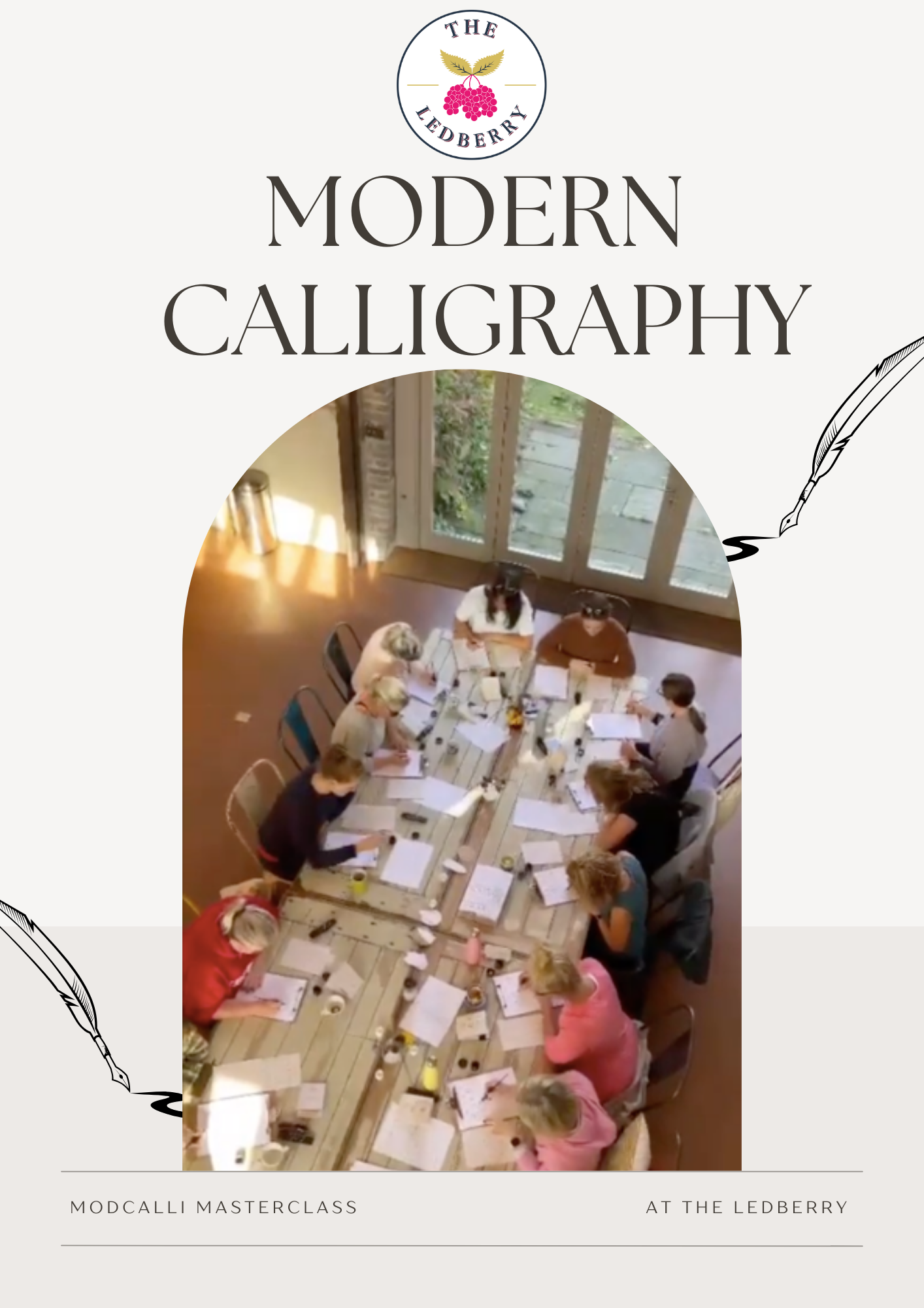 Modern Calligraphy Masterclass - Thursday 19th October