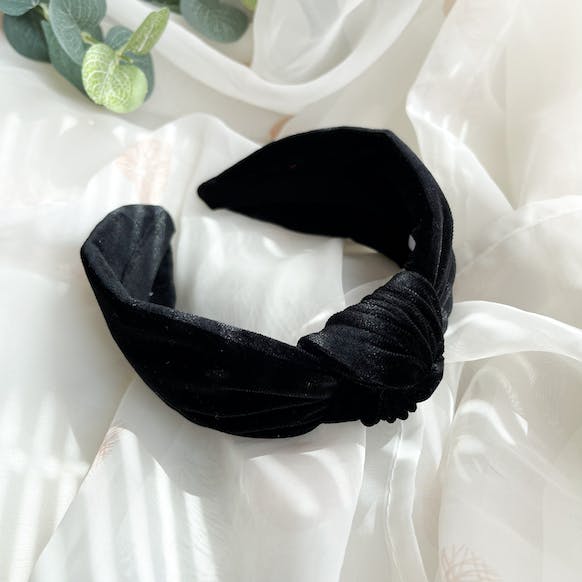 Handmade Velvet Knot Headband