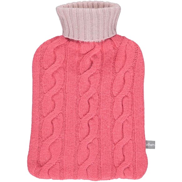 Cashmere Cable-Knit Hot Water Bottle