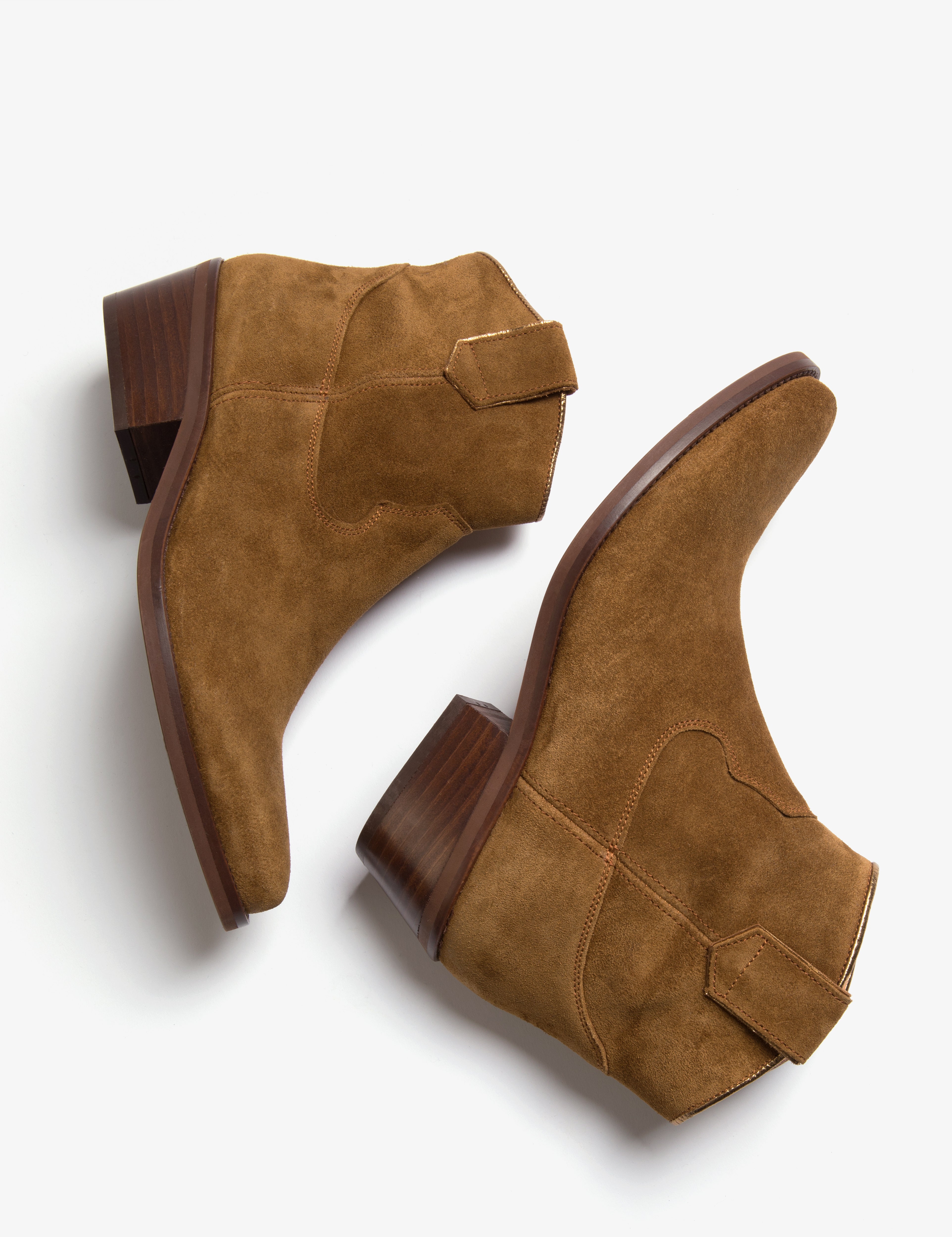 CHELSEA BOOTS IN BROWN COFFEE SUEDE CASSADY BRIT