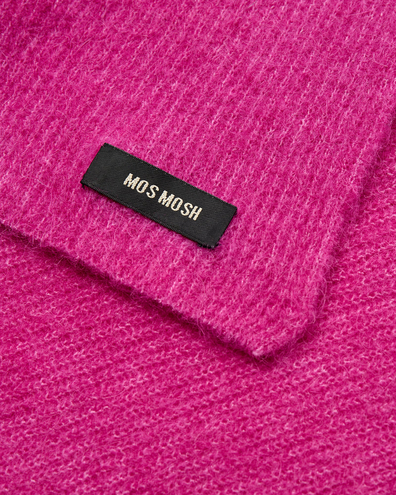 Thora Knit Scarf - Fuchsia