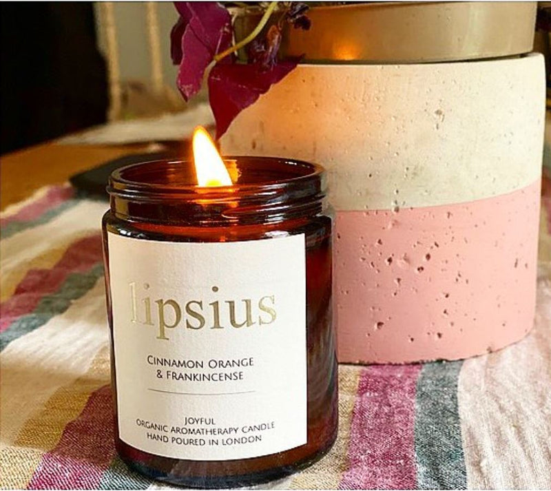 Lipsius Cinnamon, Orange and Frankincense Candle