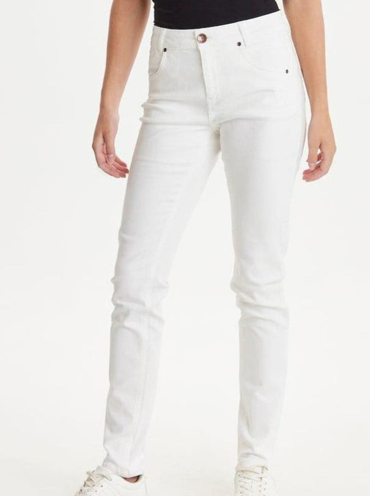 Carmen Cloud Dancer White Jeans